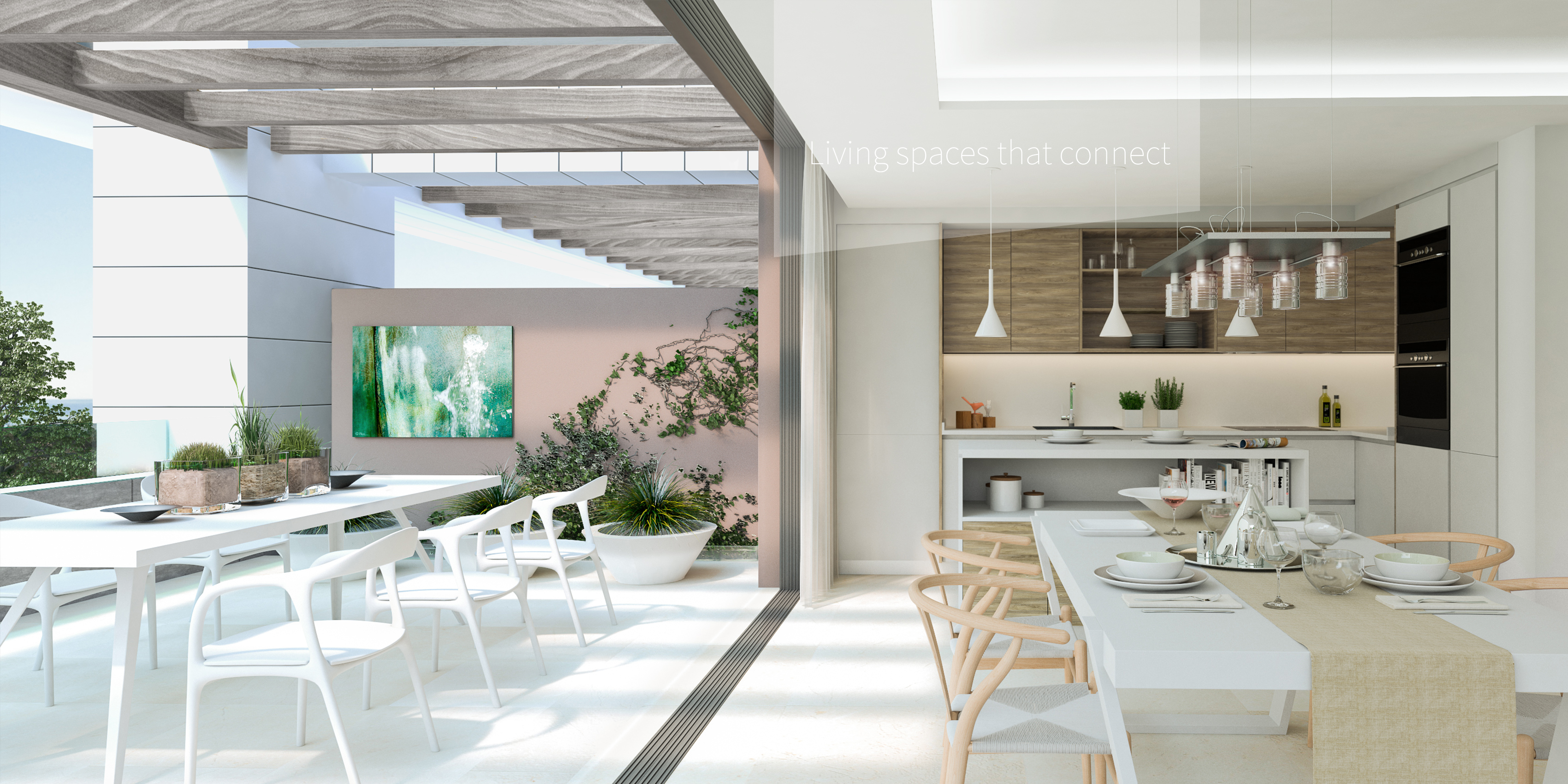 Living spaces that connect